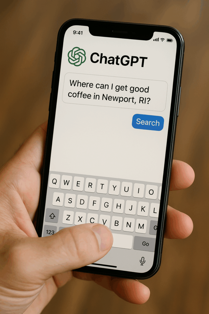 AI assistants changing local search results for Newport businesses